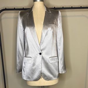 CLUB MONACO Silk Blazer